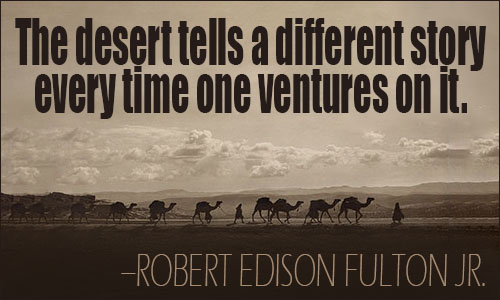 Desert quote