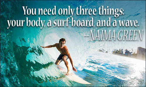 Surfing quote